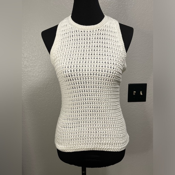 Madewell Crochet-Knit Crewneck Sweater Small - Picture 2 of 7